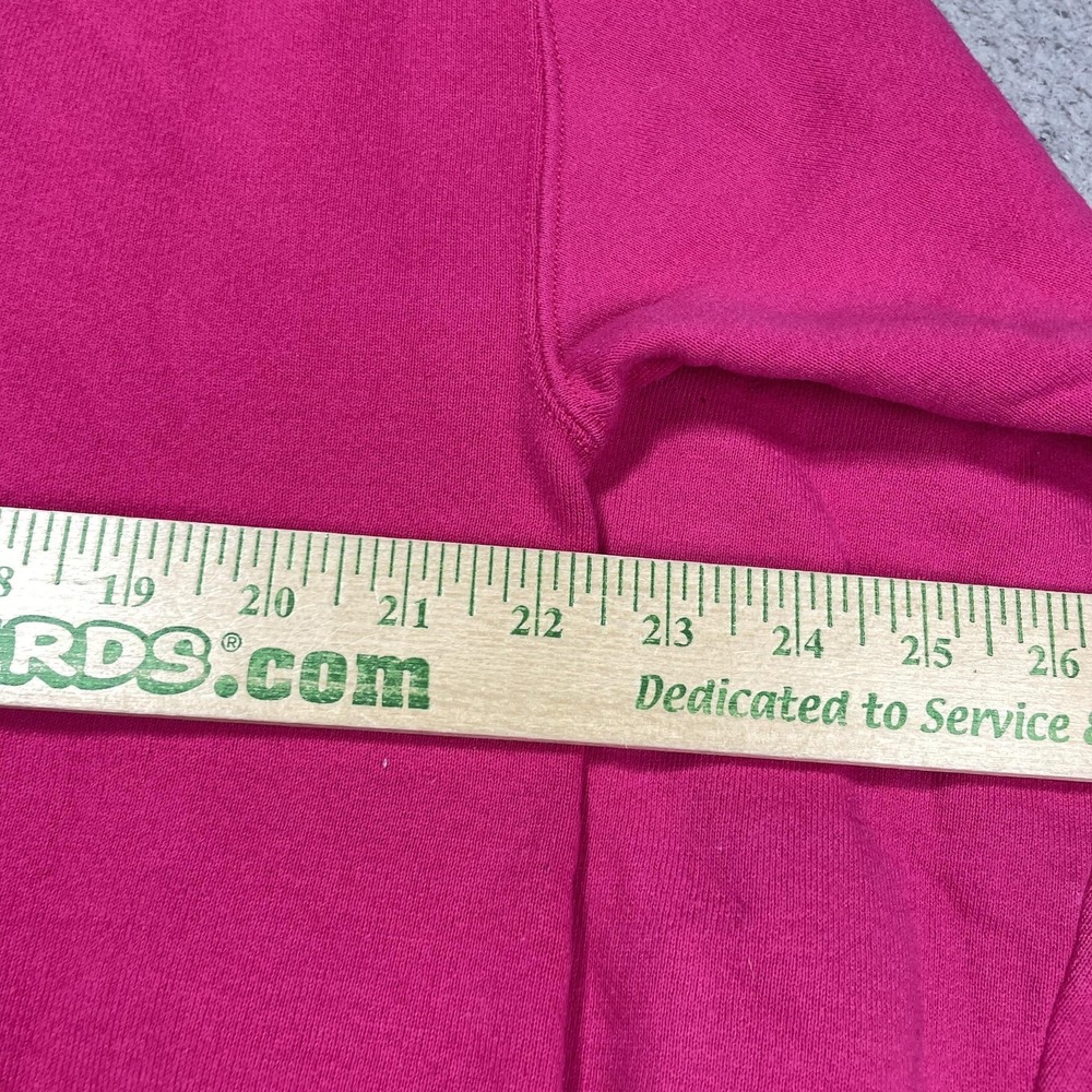 Crazy Shirts Sweatshirt Mens Large Pink Breckenridge Embroidered Fleece Crewneck - Picture 7 of 9